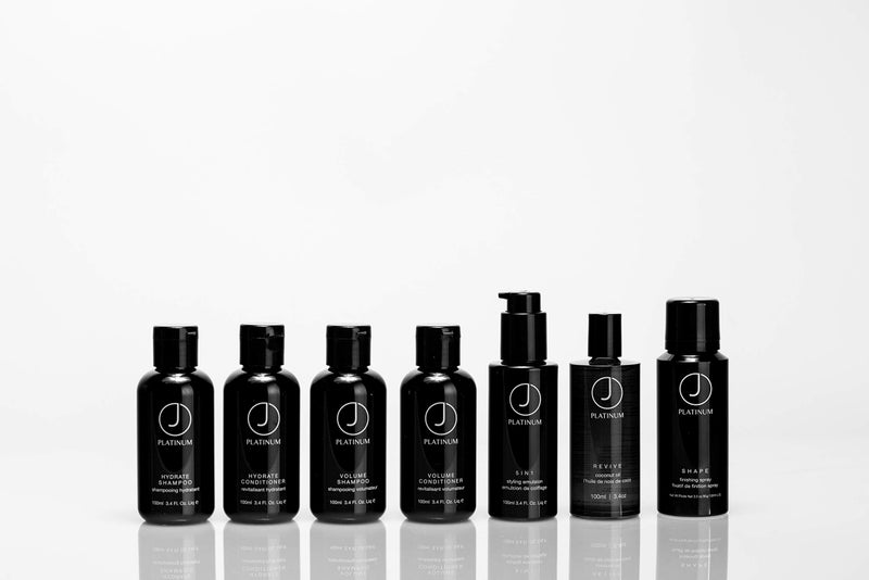 جي بيفرلي هيلز شامبو جيه بيفرلي هيلز بلاتينيوم فوليوم بزيت جوز الهند لترطيب الشعر، 3.4 أونصة - Image 3